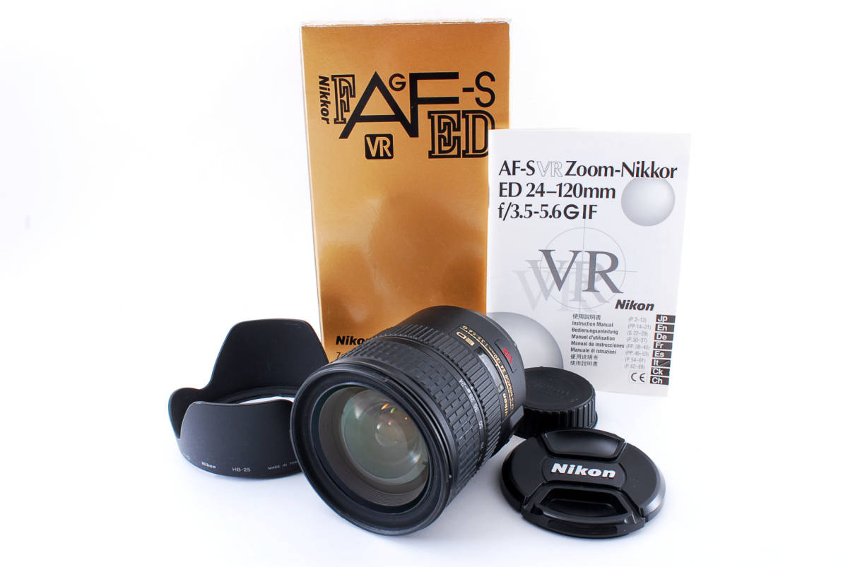 Nikon AF-S VR ZOOM NIKKOR 24-120mm F3.5-5.6G IF ED Lens 元箱付