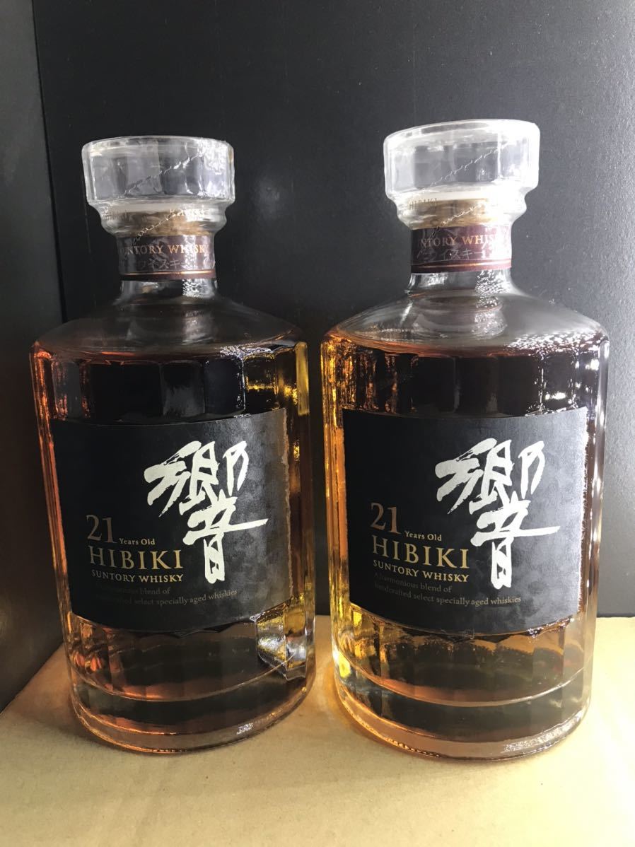 2本 未開栓】HIBIKI/響21年 サントリーウイスキー 700ml 43% お酒