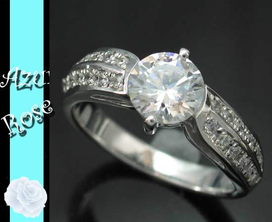 アメリカ通販ファッション 愛と美と夢を・・・オーダー婚約指輪☆マリ☆プレゼント付☆結婚 ホワイトゴールド