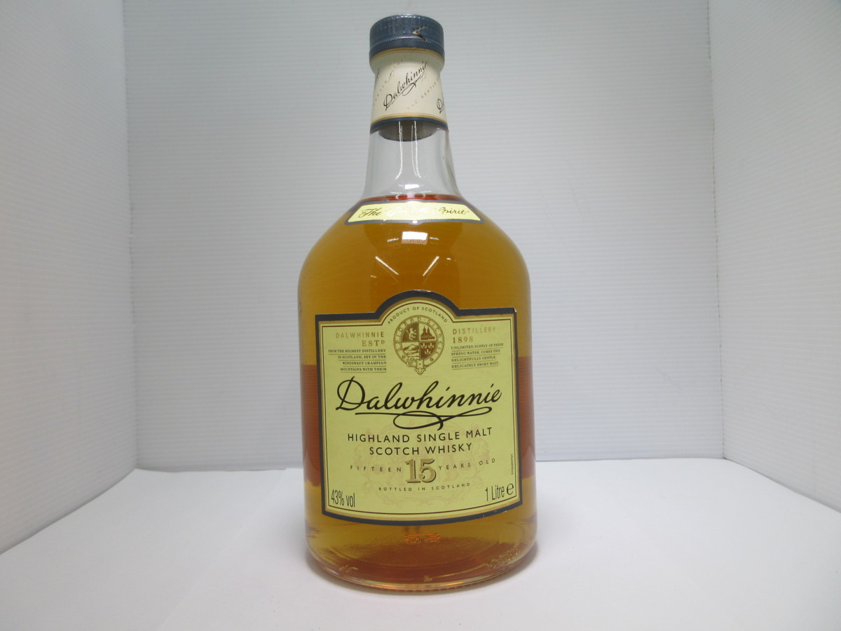 ダルウィニー 15年 ハイランド シングルモルト 1000ml/1L 43
