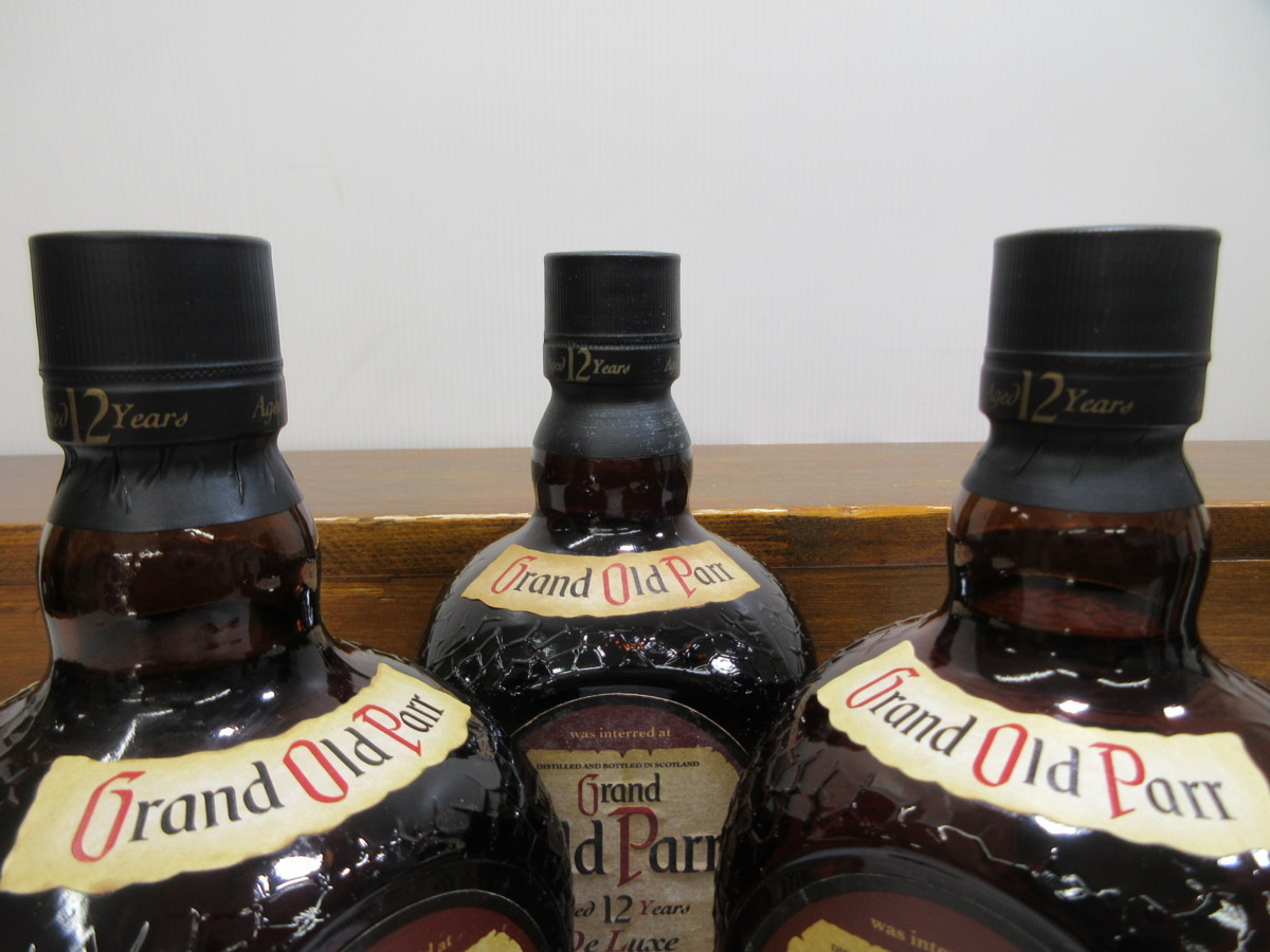 6本セット オールドパー Old Parr 750ml 43% スコッチウイスキー 未開