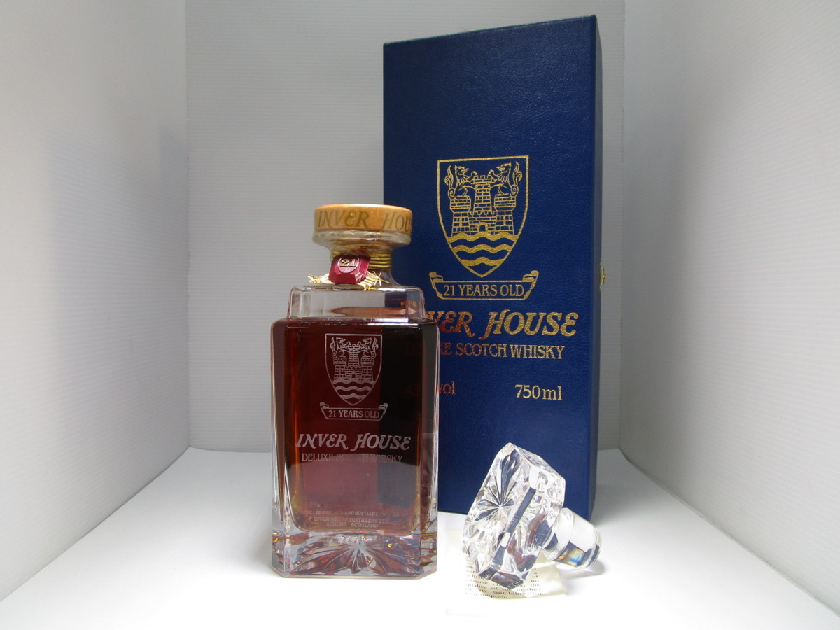 インバーハウス 21年 750ml 43% INVER HOUSE デラックス インバーハウス 21年 750ml 43% INVER HOUSE デラックス