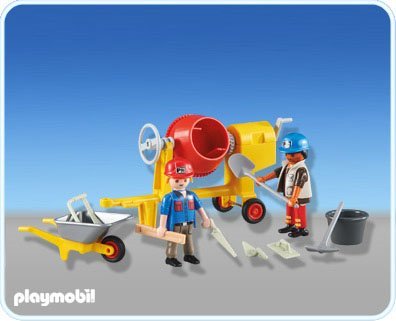  быстрое решение! новый товар PLAYMOBIL Play Mobil 6339 строительство работа участник 