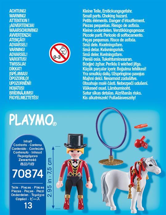 即決！新品 PLAYMOBIL プレイモービル スペシャルプラス 70874 白馬の調教師_画像3