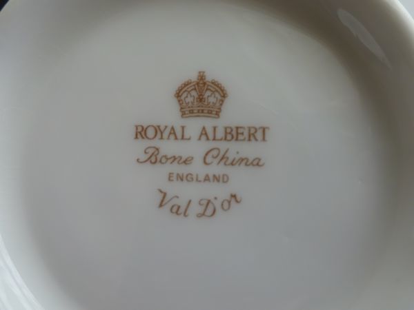  new goods unused elegant tableware white gold paint on goods ROYAL ALBERT VAL D\'OR Royal Albert Wald - coffee mug mug 2 customer 