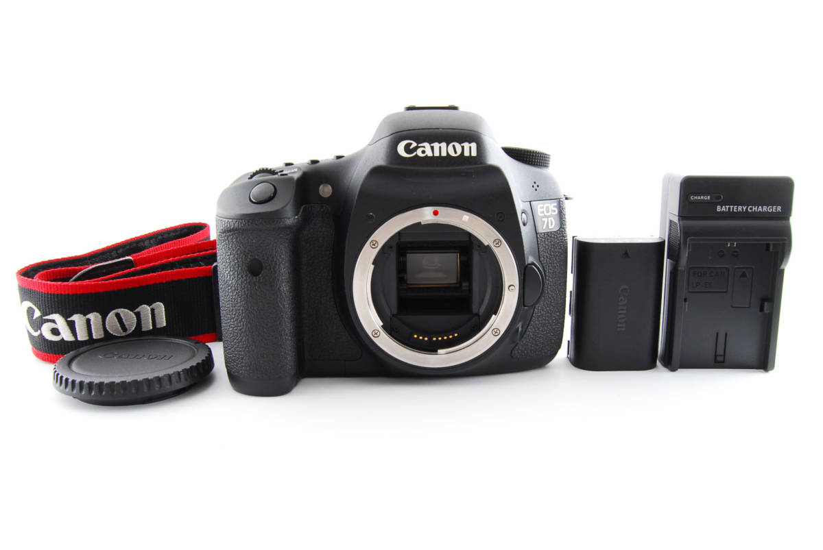 ☆超美品☆ キヤノン Canon EOS 7D ボディ ショット数5,080枚☆ワン ...