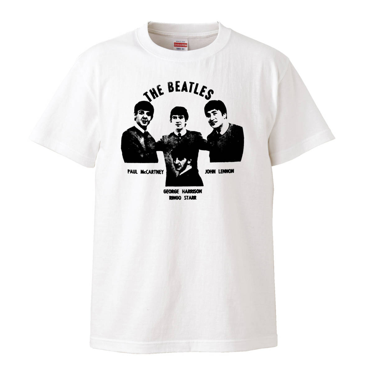 【Mサイズ Tシャツ】Beatles ビートルズ 60s LP CD レコード 7inch シングル盤 ポールマッカートニー ジョンレノン ジョージハリスン_画像1