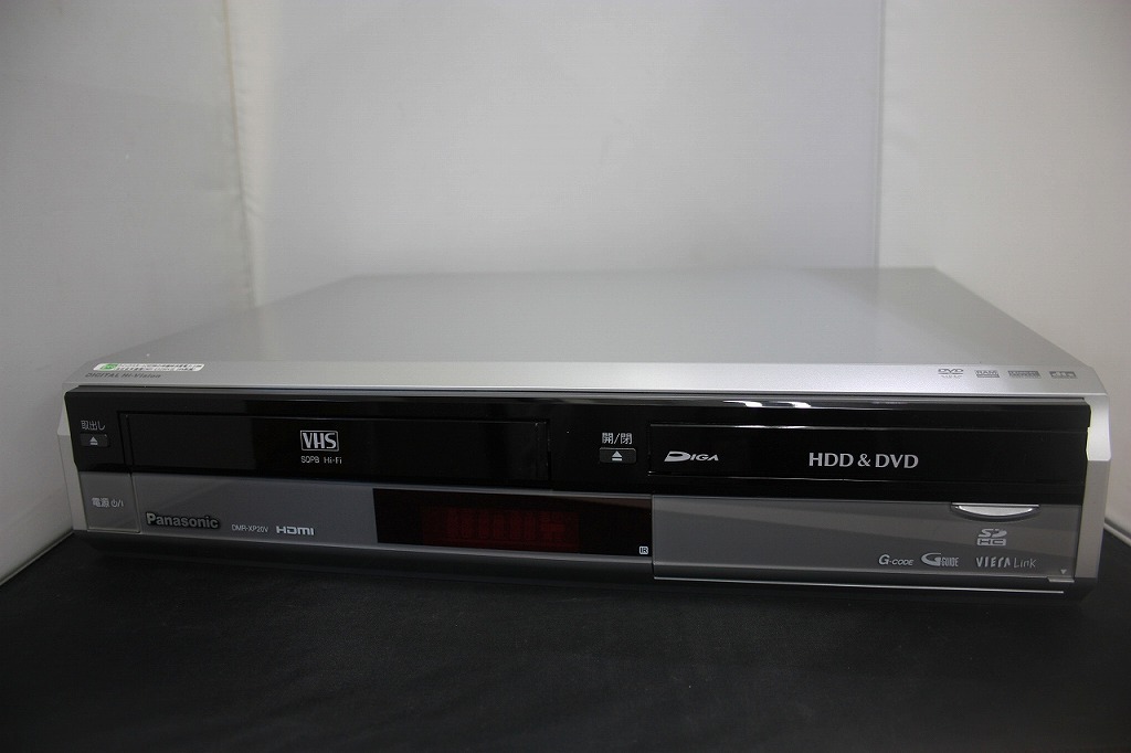 パナソニック Panasonic DVD/VHS/HDDレコーダー DMR-XP20V | bioimune