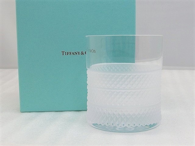 期間限定送料無料 期間限定セール ティファニー Tiffany Co グラス ロックグラス ダイヤモンドポイント クリア シンプル 限定価格セール Www Ishihei Com