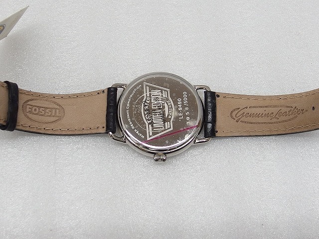 フォッシル FOSSIL クォーツ 腕時計 ブリキ人形 ニュースボーイ 置物