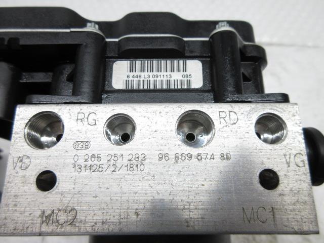 26 year Peugeot RCZ ABA - T7R5F02 ABS actuator 9666957480 175033 4367