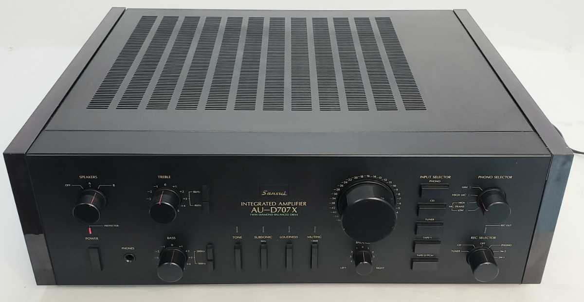 ☆Sansui サンスイ プリメインアンプ AU-D707X | laninternet.com.br