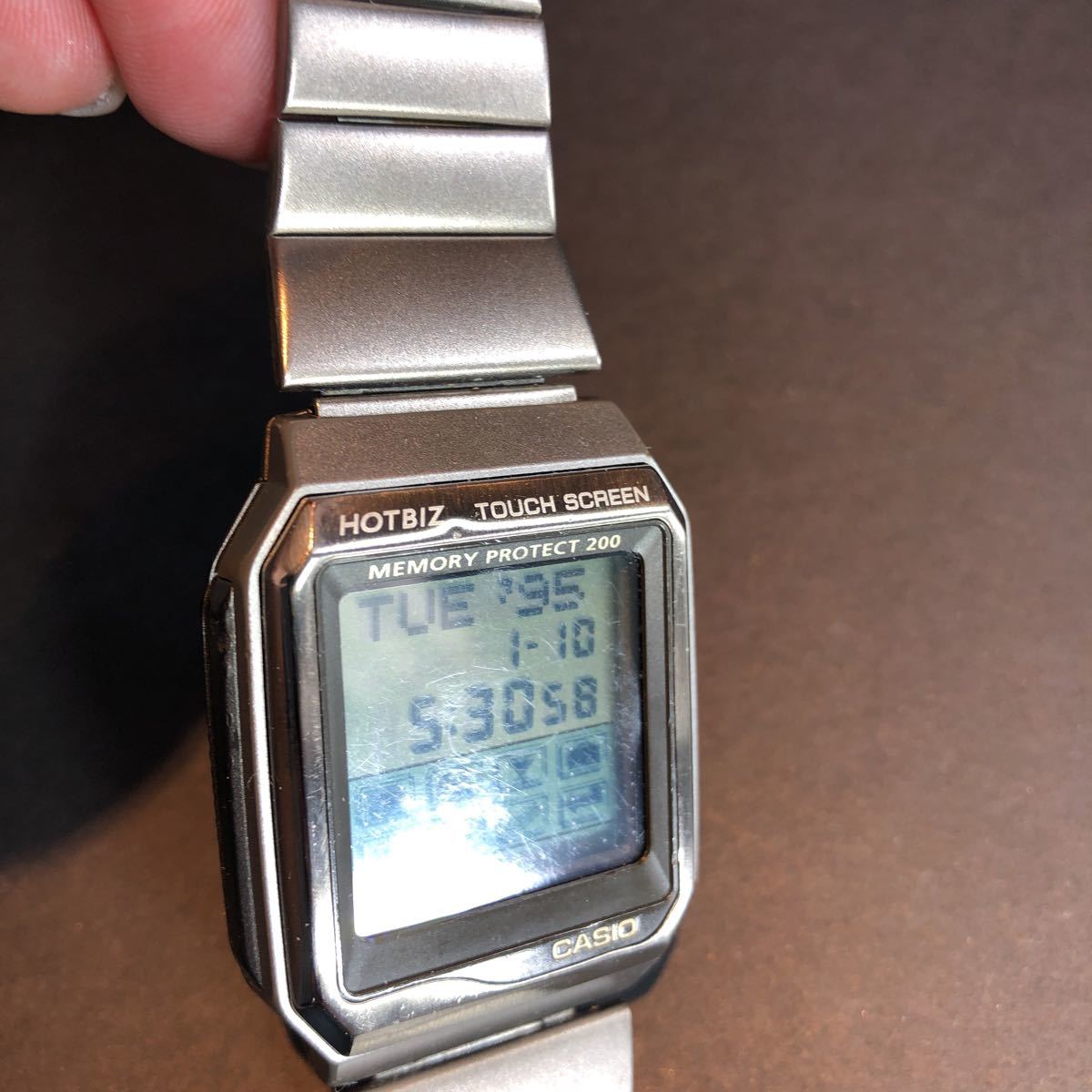 CASIO カシオ データバンク ホットビズ VDB-2000 タッチスクリーン DATABANK HOTBIZ TOUCH SCREEN  メンズウォッチ 腕時計