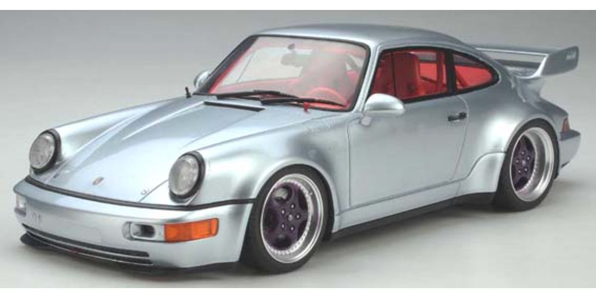 □GTスピリット 1/18 ポルシェ911 (964) RSR 3.8 シルバー □GTスピリット 1/18 ポルシェ911 (964) RSR 3.8 シルバー