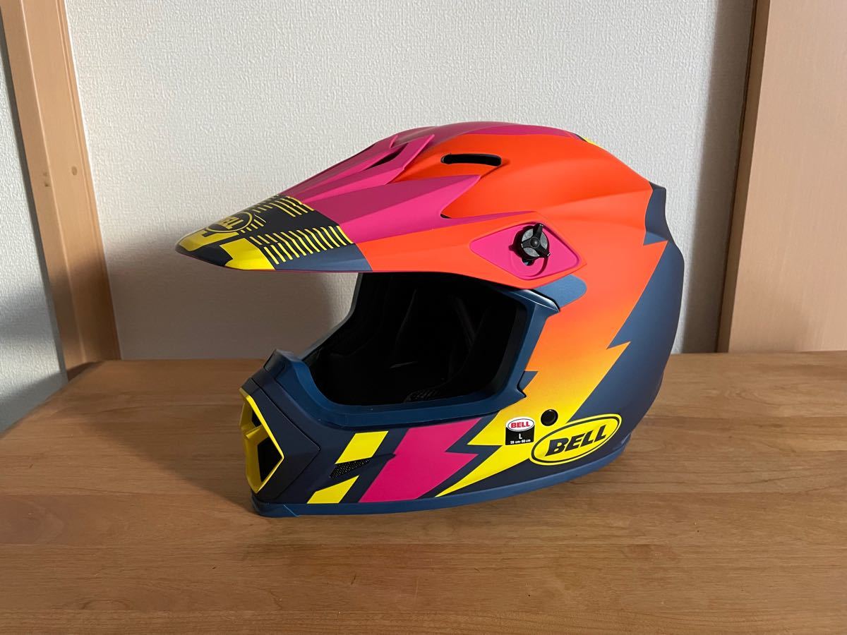 新品未使用】BELL MX-9 バイク用ヘルメットLサイズ オフロード