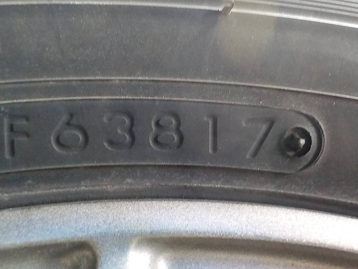 K-0195スタッドレス屋185/70R14アルミ付き４本（5.5J 100 4穴 +38)⑮　　本州送料込み_画像4