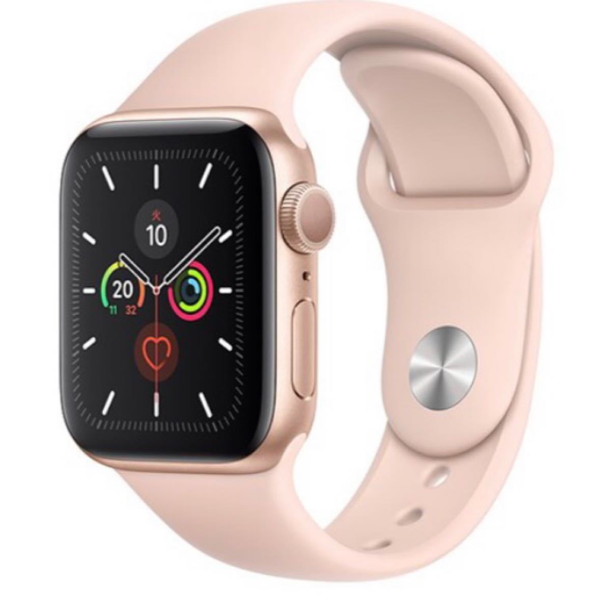 Apple Watch SE GPS モデル40mm ゴールドアルミニウム 腕時計(デジタル