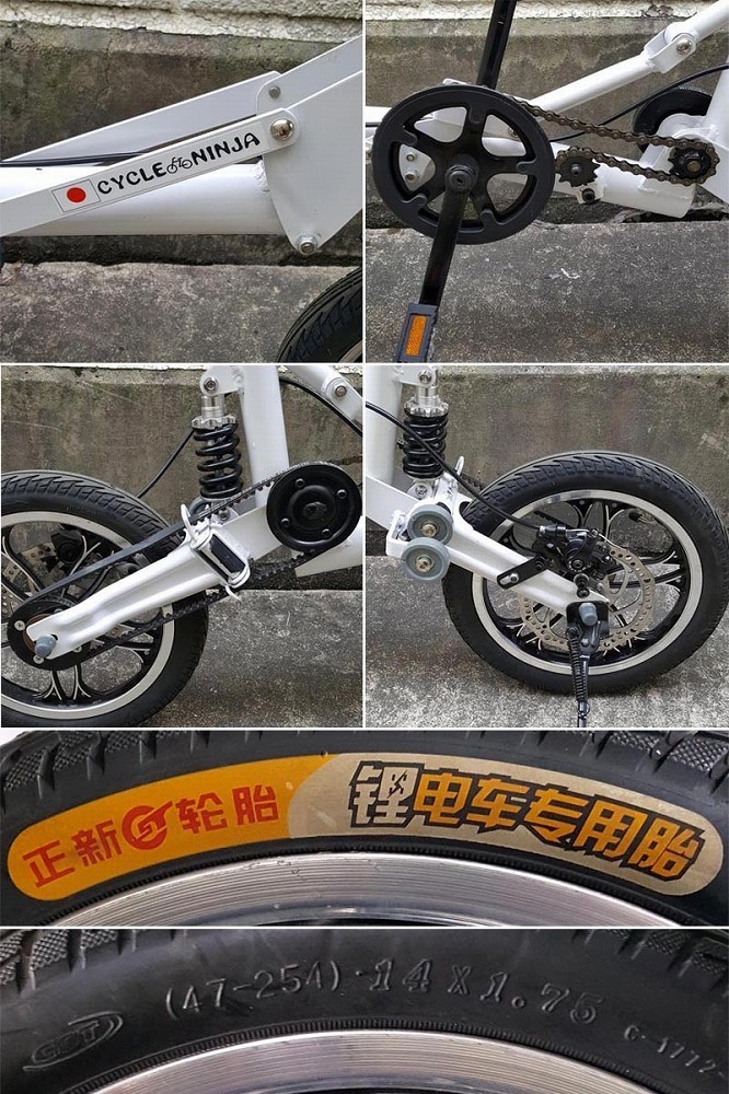 店頭引き取り可】折りたたみ自転車 cycle ninja サイクル 店頭引き取り可】折りたたみ自転車 cycle ninja サイクル