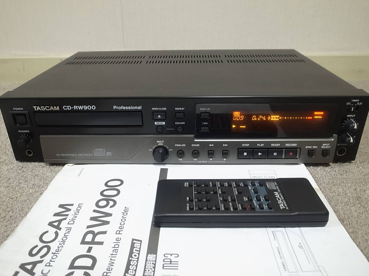 TEAC TASCAM CD-RW900SL CDレコーダー - 通販 - pinehotel.info