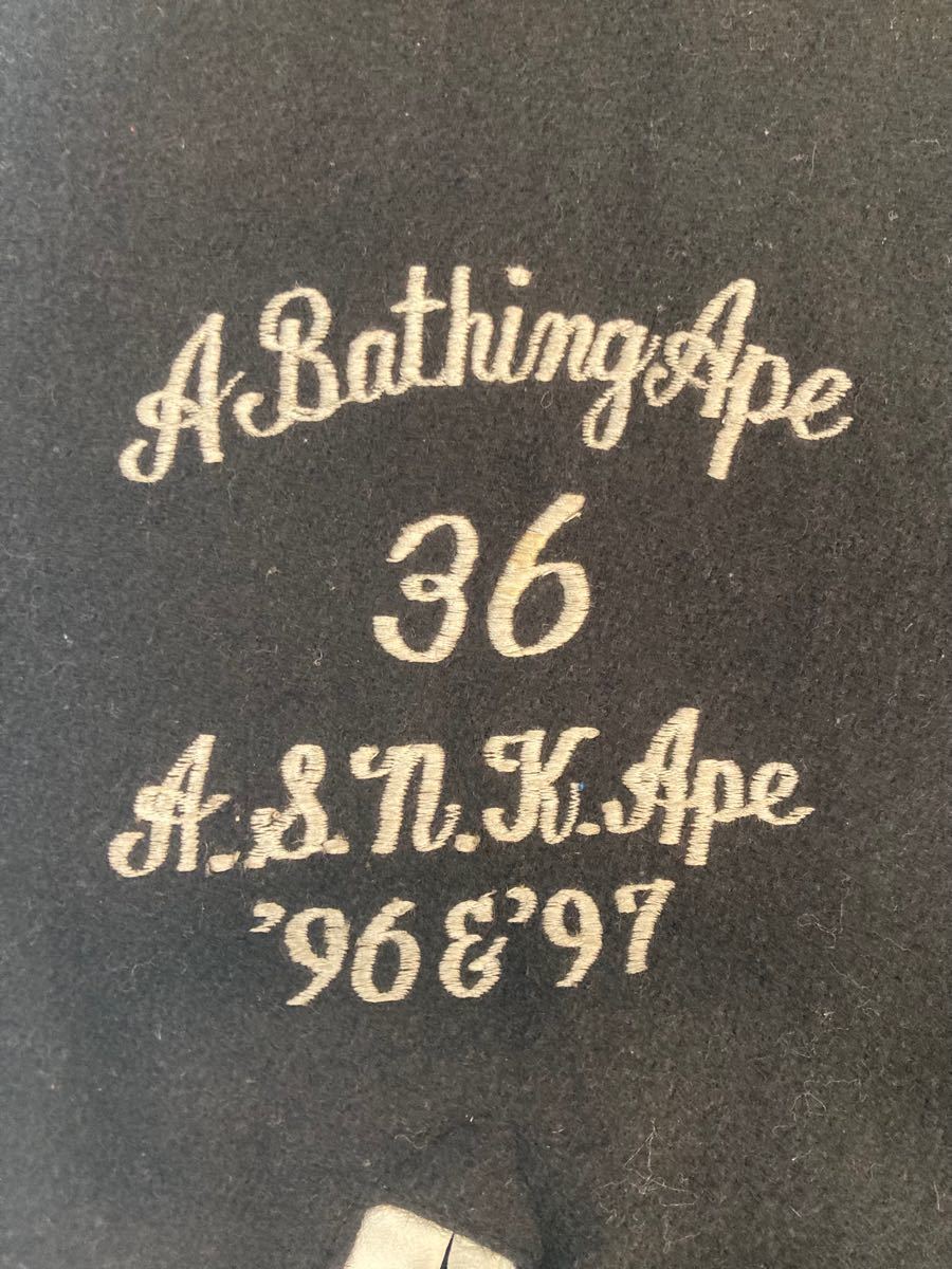 A BATHING APE×POSTコラボ スタジアムジャンパー L|Yahoo A BATHING APE×POSTコラボ スタジアムジャンパー L|Yahoo