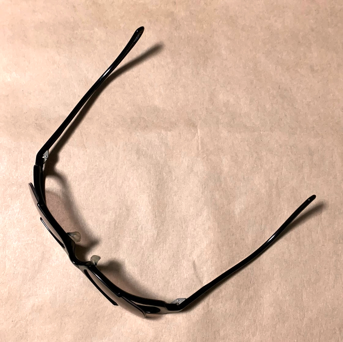 Eye'DC アイディーシー V315 メガネ ブラック 未使用 ケース付き 送料無料 眼鏡 IDC 黒 フランス製 ヴィンテージ アンティーク サングラス_画像6