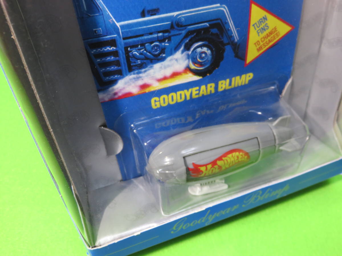 【1992 GOODYEAR BLIMP】グッドイヤーブリンプ 飛行船　Hot WHeeLs　ホットウィール　ミニカー　未開封_画像2