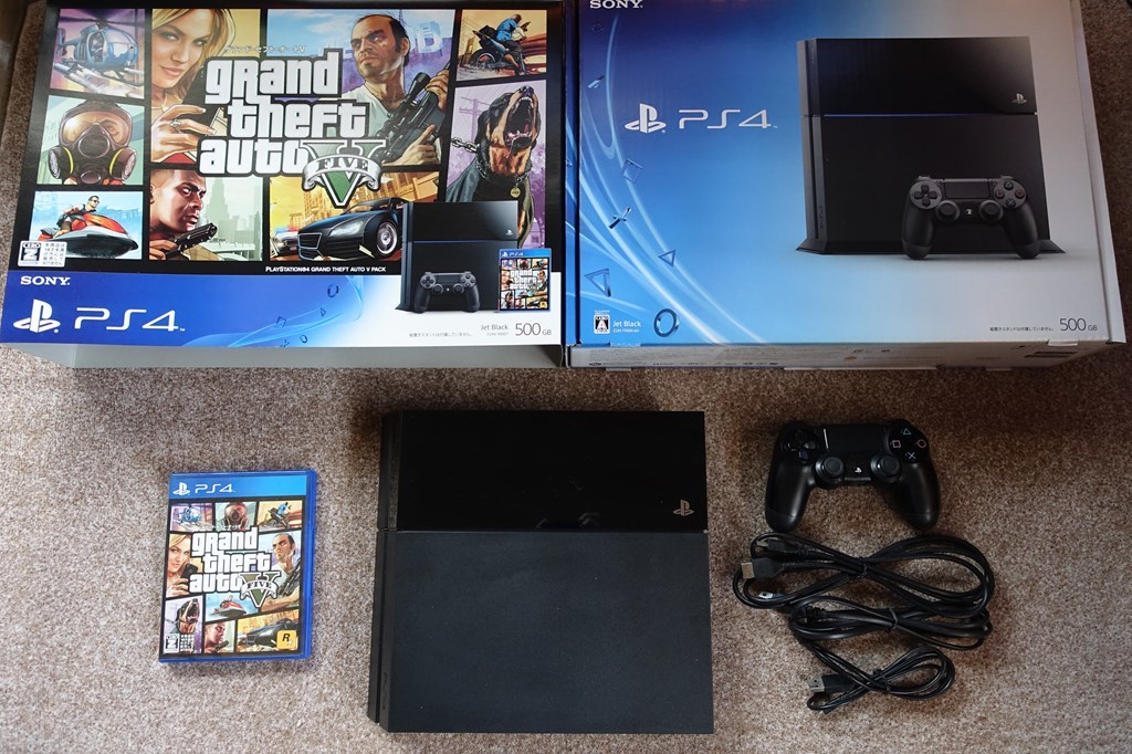 Yahoo!オークション - 1円~ PS4本体【数量限定】GTA5同梱版 CUHJ Yahoo!オークション - 1円~ PS4本体【数量限定】GTA5同梱版 CUHJ