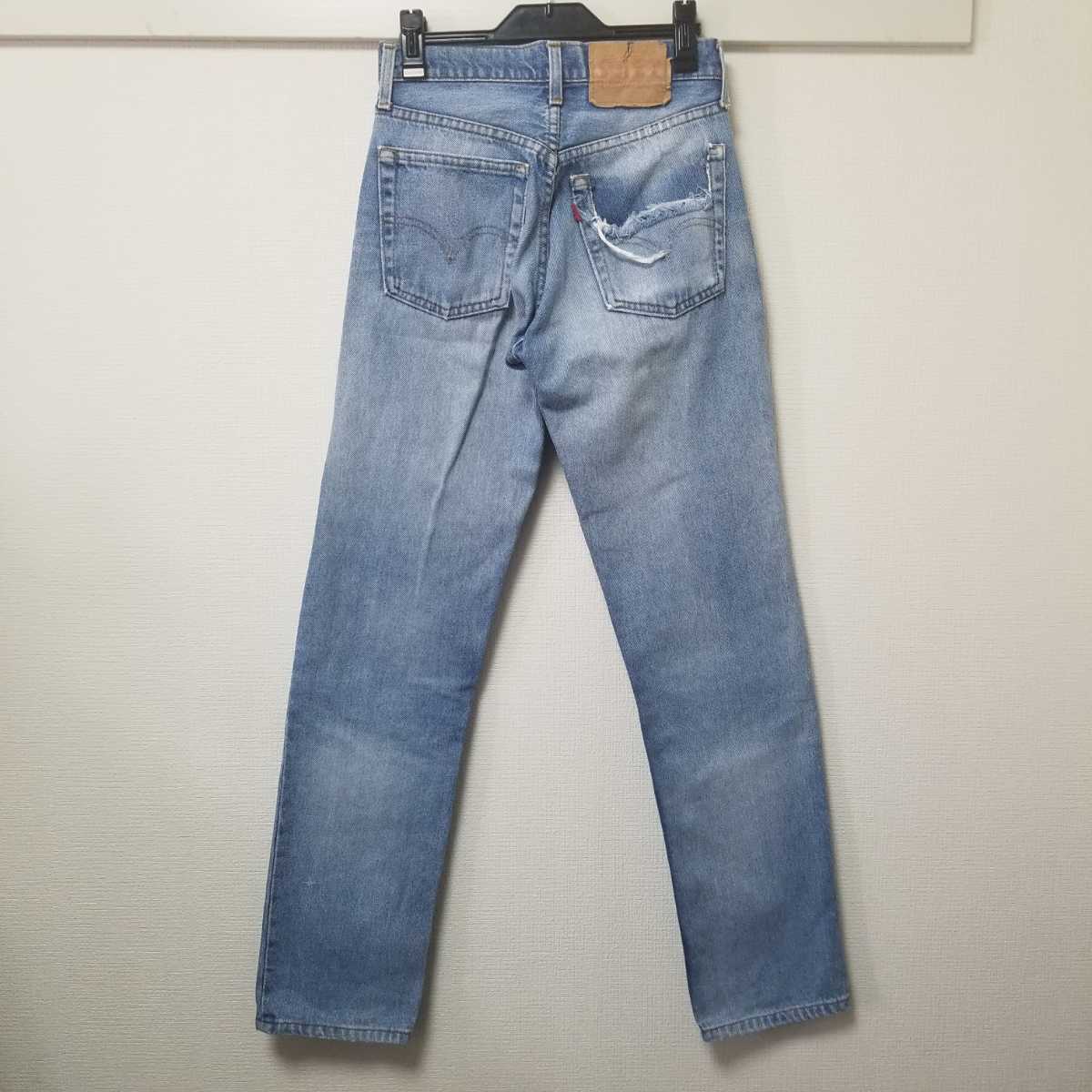 人気ブランド 84年製 Levi's 505 0217 USA製 W27 ストレート