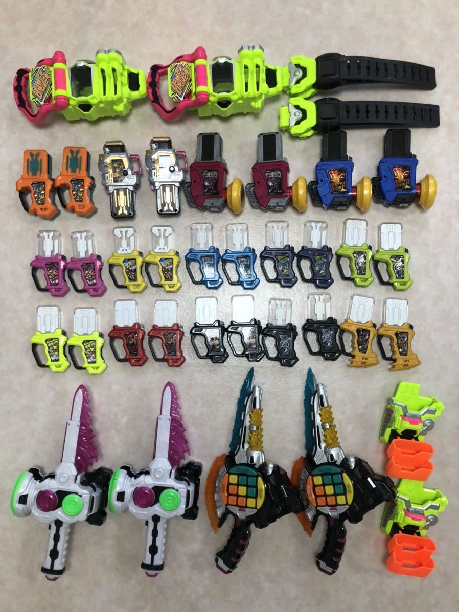 1円~仮面ライダー エグゼイド ALL2set DXゲーマドライバー、キメワザ