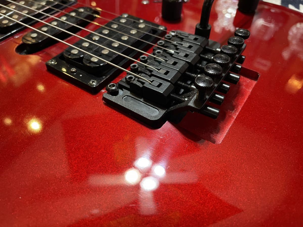 Ibanez アイバニーズ GIO GRX-70改、フロイドローズライセンス搭載