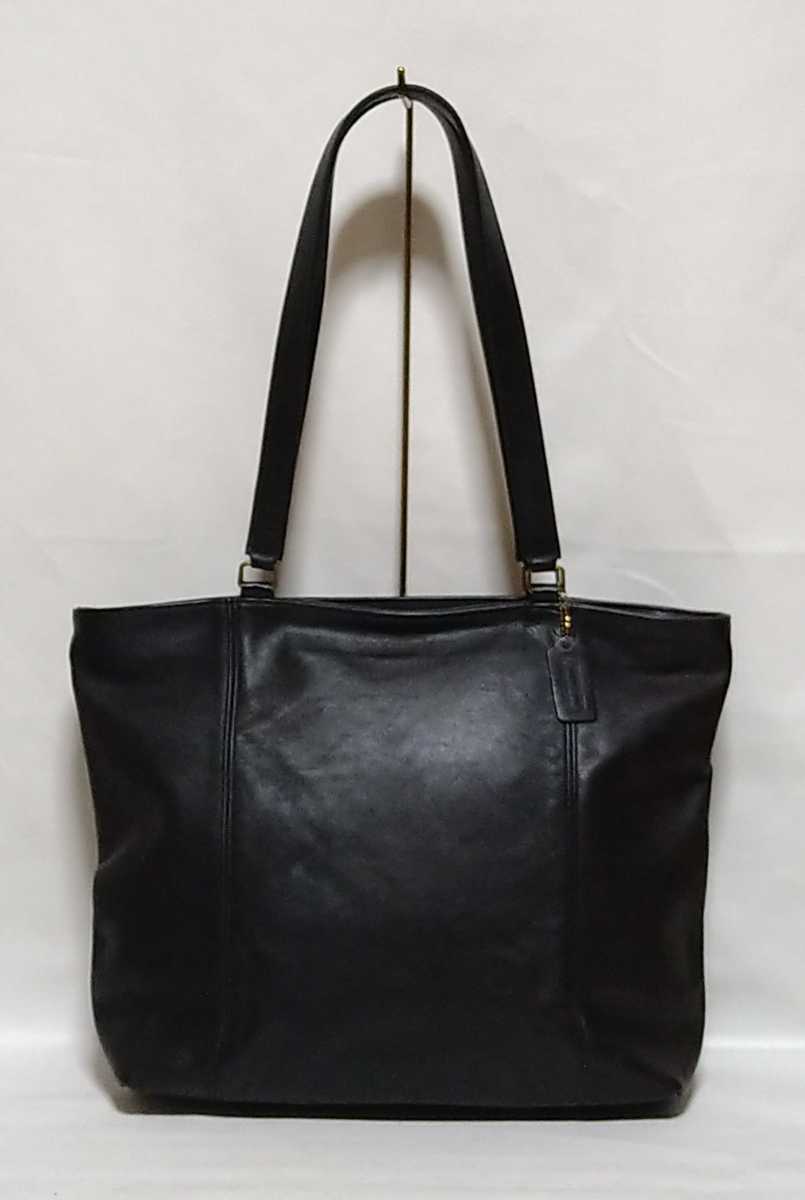 超希少☆美品 COACH コーチ トートバッグ B4 レザー ブラック 黒