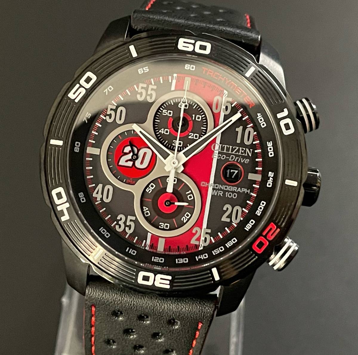 和風 【新品】シチズン エコドライブ マット・ケンゼス クロノグラフ
