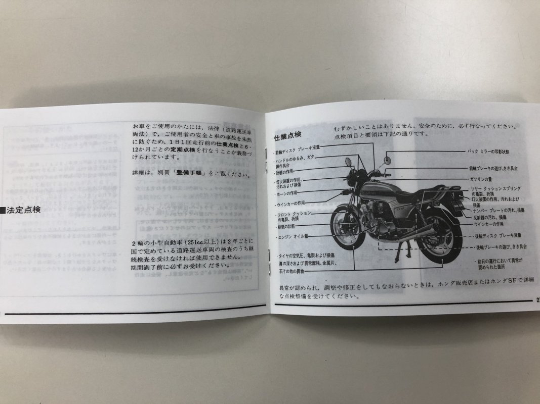 CB750F(RC04) ホンダ サービスアーカイブス サービス CB750F(RC04) ホンダ サービスアーカイブス サービス