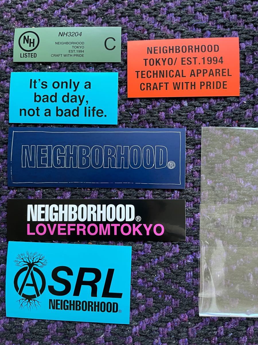 Neighborhood SRL ステッカー 6枚セット ネイバーフッド 非売品
