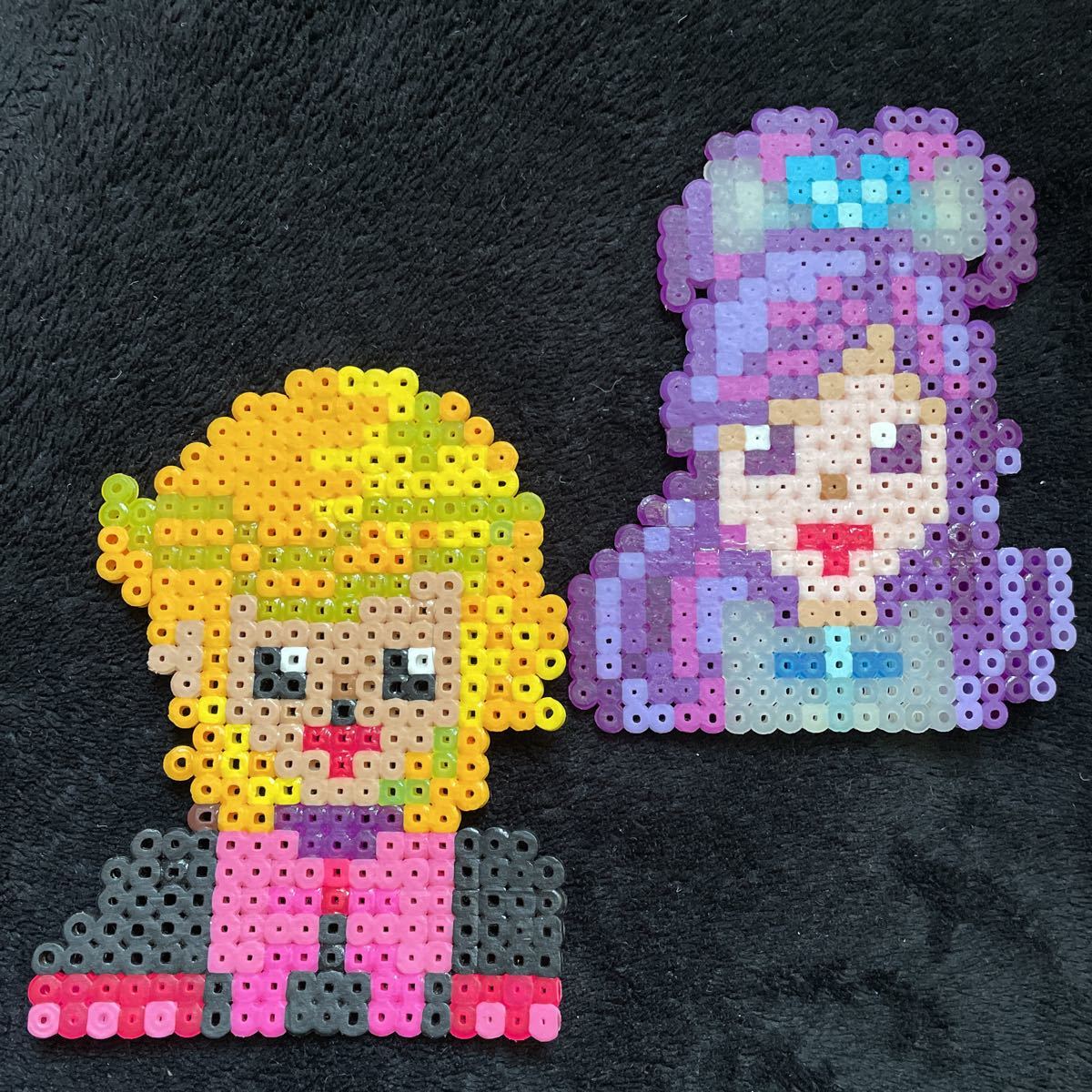 アイロンビーズ ハンドメイド ふたりはプリキュア