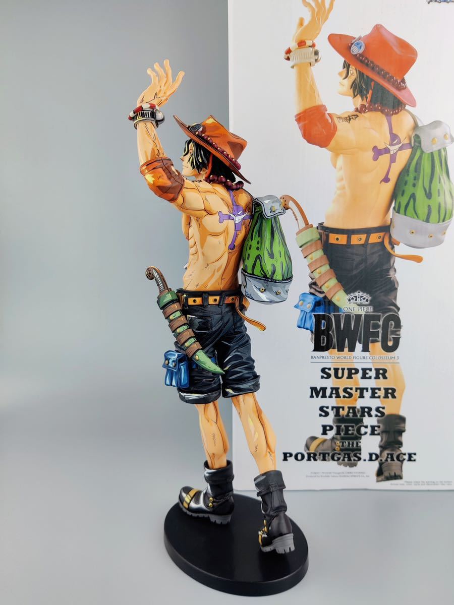 一円〜 SMSP エース ワンピース フィギュア リペイント 漫画色 一円〜 SMSP エース ワンピース フィギュア リペイント 漫画色