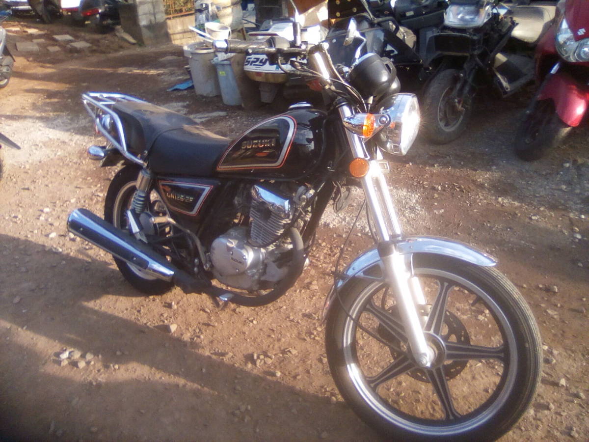 スズキ GN125 書類付レストアベース車 は幅広い品揃えで 自動車