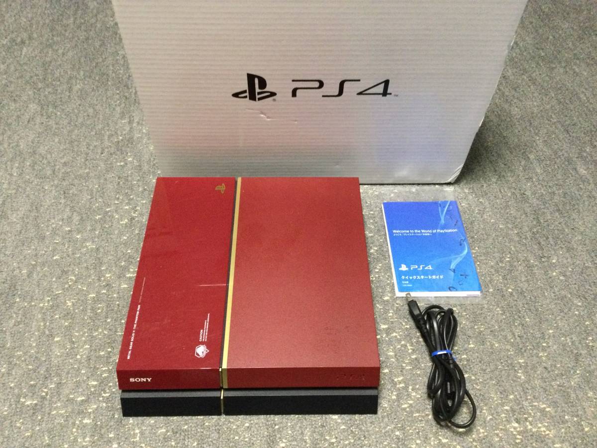 SONY PS4本体 500GB CUHJ-10009 METAL GEAR SOLID V LIMITED PACK THE