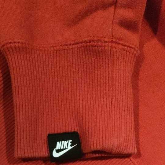 NIKE Nike sweatshirt sweat red RED old clothes M size 
