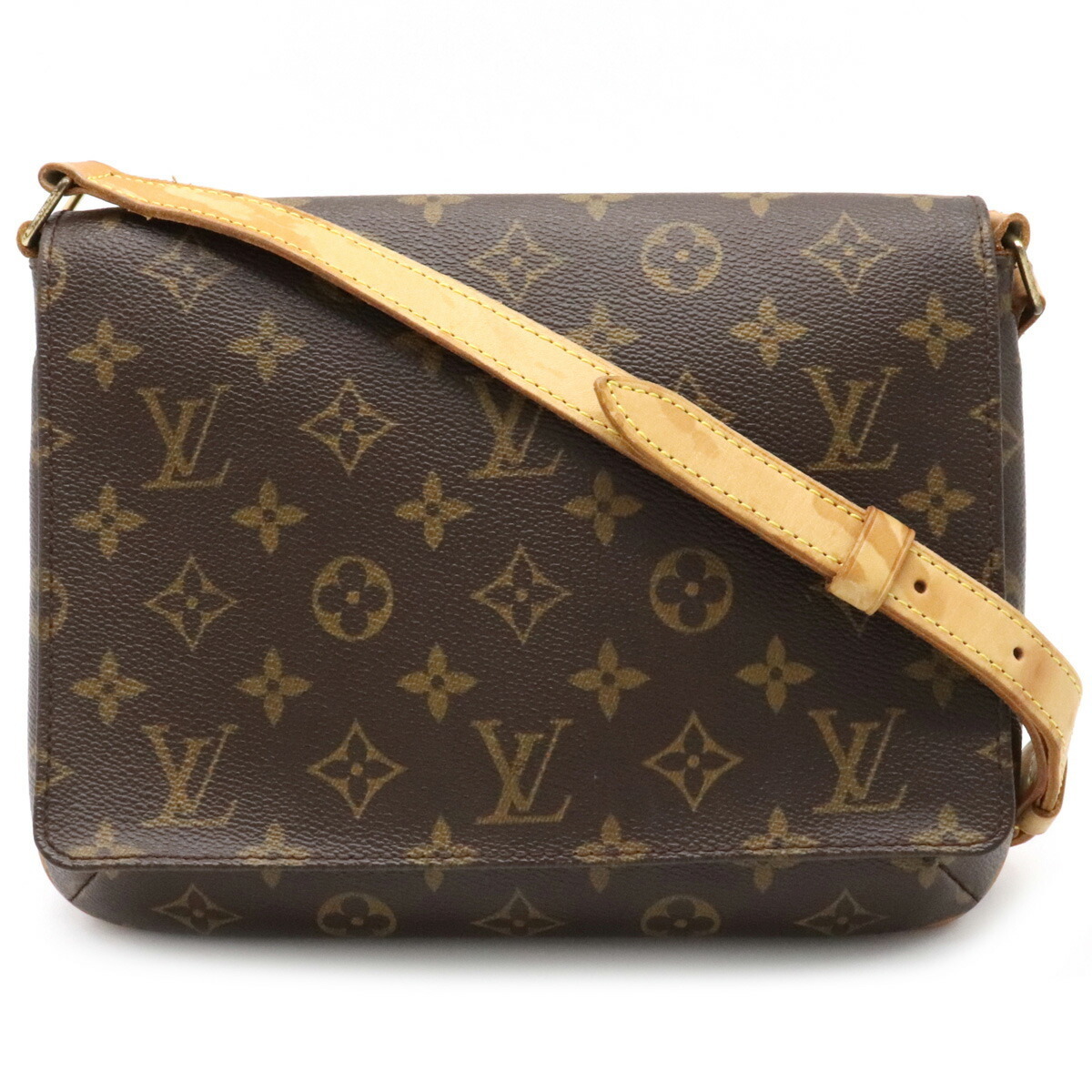 LOUIS VUITTON ルイ ヴィトン モノグラム ミュゼットタンゴ ロング