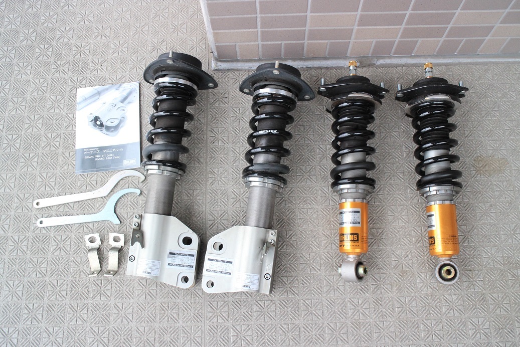 Yahoo!オークション - OHLINS DFV 全長調整式車高調キット WRX Yahoo!オークション - OHLINS DFV 全長調整式車高調キット WRX
