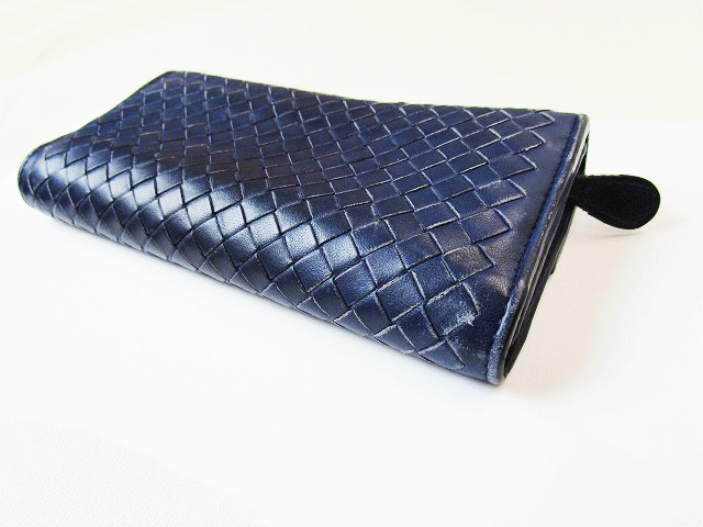 売れ筋】 BOTTEGA (D) VENETA ボッテガヴェネタ 長財布 フロントホック