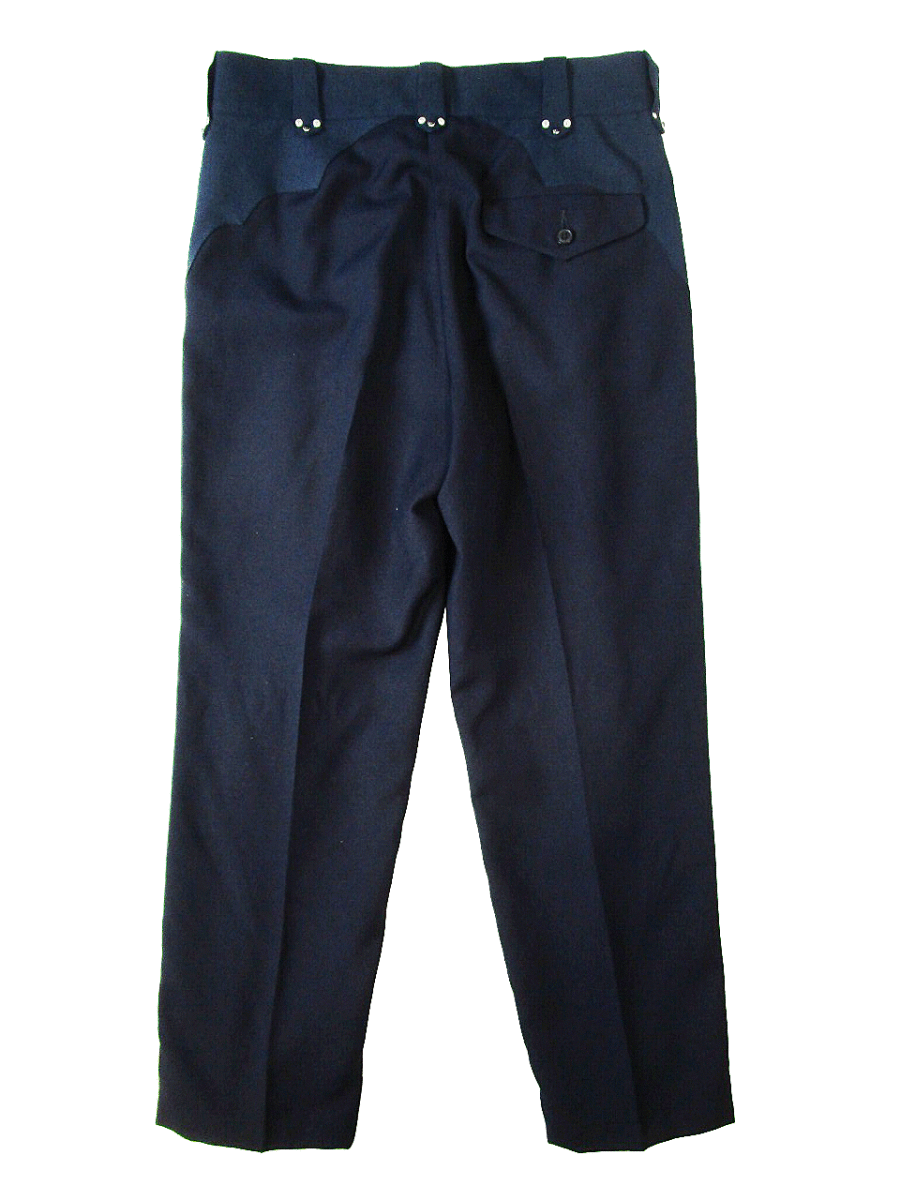 (D) TOGA VIRILIS Toga bi Release 21SS переключатель дизайн брюки 46 темно-синий слаксы 