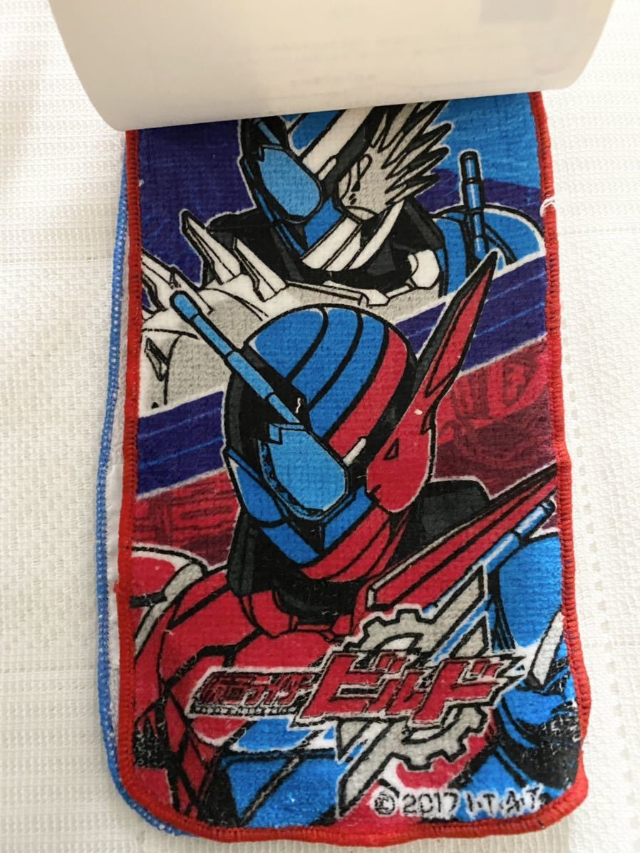 定価￥550★即決★タグ付き新品　仮面ライダービルド　プチタオル2枚組　ミニタオル　ハンカチ 仮面ライダーシリーズ　幼稚園　保育園_画像4