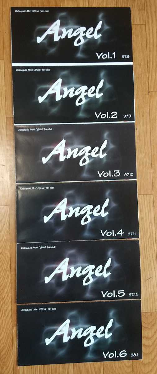  лес . line официальный вентилятор Club Angel бюллетень 6 шт. vol.1-6 SMAP Kawaguchi авто гонки 