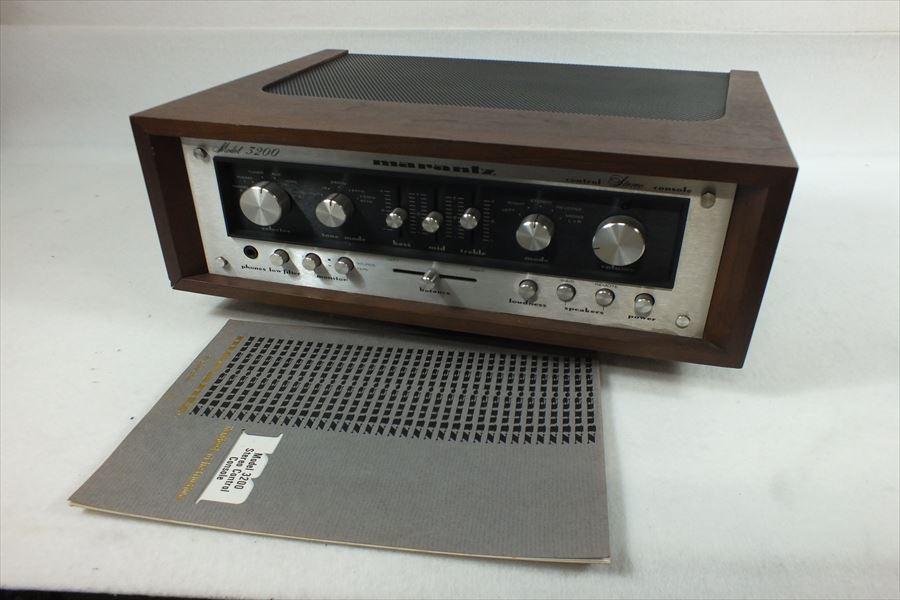 ☆marantz マランツ 3200(f) アンプ 取扱説明書有り 現状品