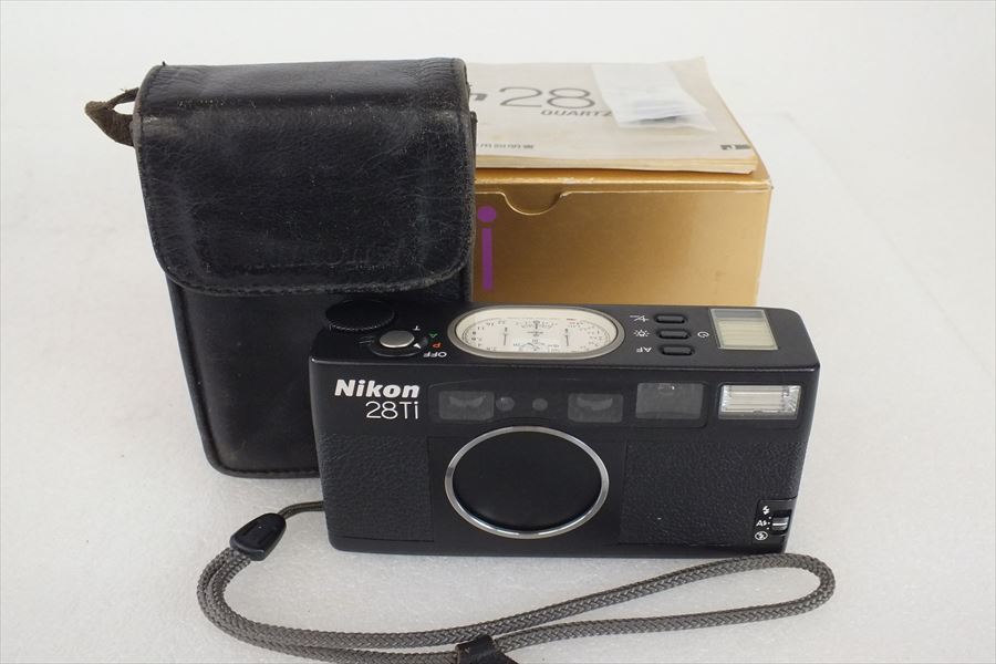 □ Nikon ニコン 28Ti コンパクトカメラ 取扱説明書有り 元箱付き