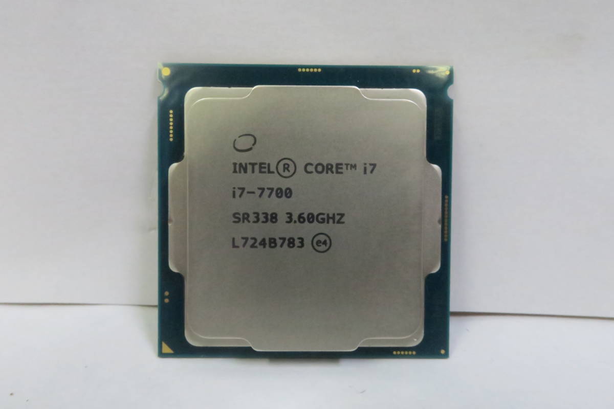 られないた ヤフオク! - Intel Core i7 7700 開封済み未使用品 スレッド
