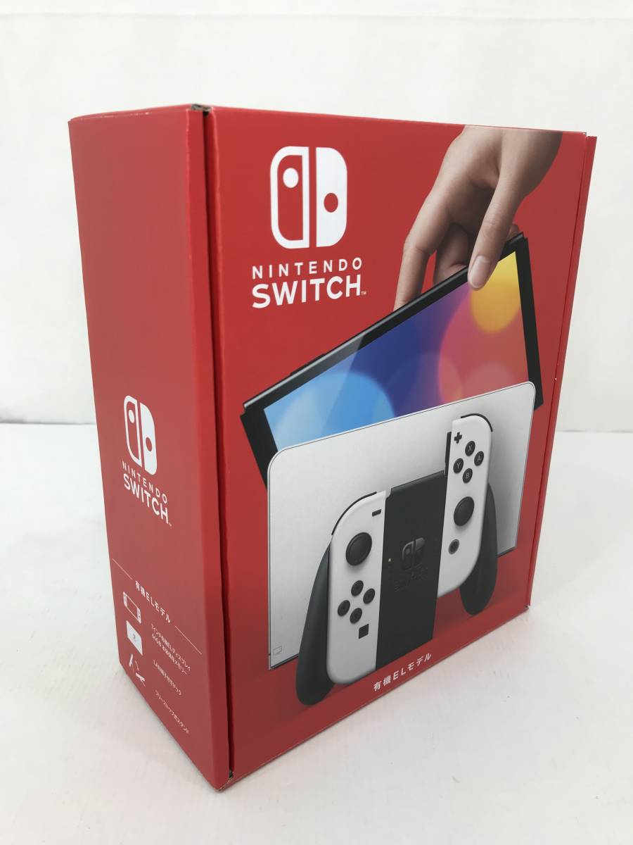 美品※Nintendo Switch 有機ELモデル ホワイト 動作確認済 欠品無 保証