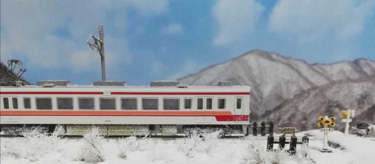 Yahoo!オークション - Nゲージジオラマ 雪景色のローカル線 Yahoo!オークション - Nゲージジオラマ 雪景色のローカル線